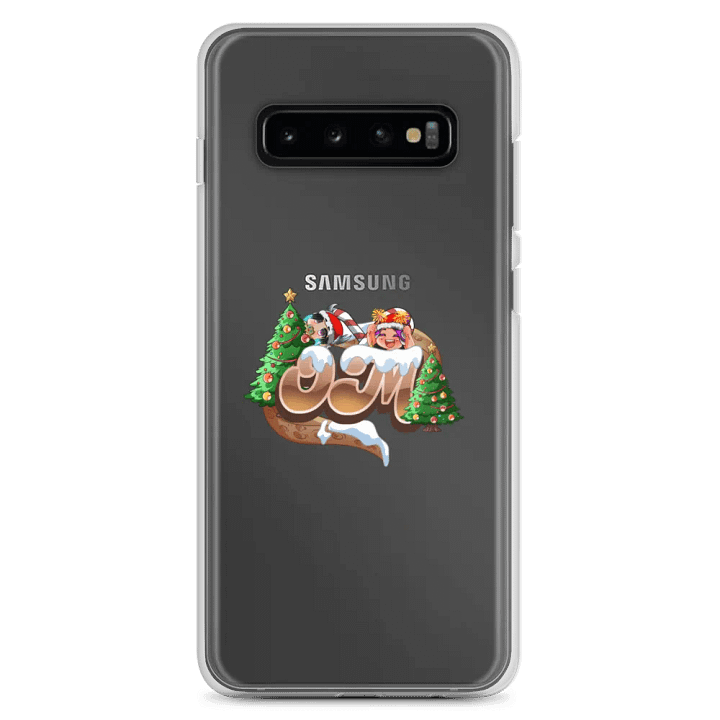 OM FrostyFest Clear Samsung Case product image (2)
