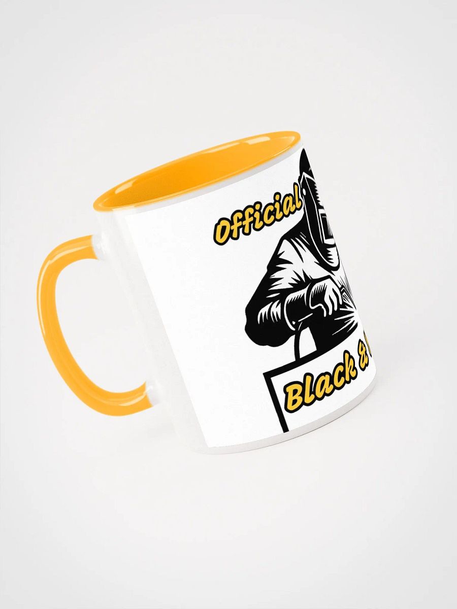 Official Black & Yellow Ceramic Steel Welding Mug product image (3)