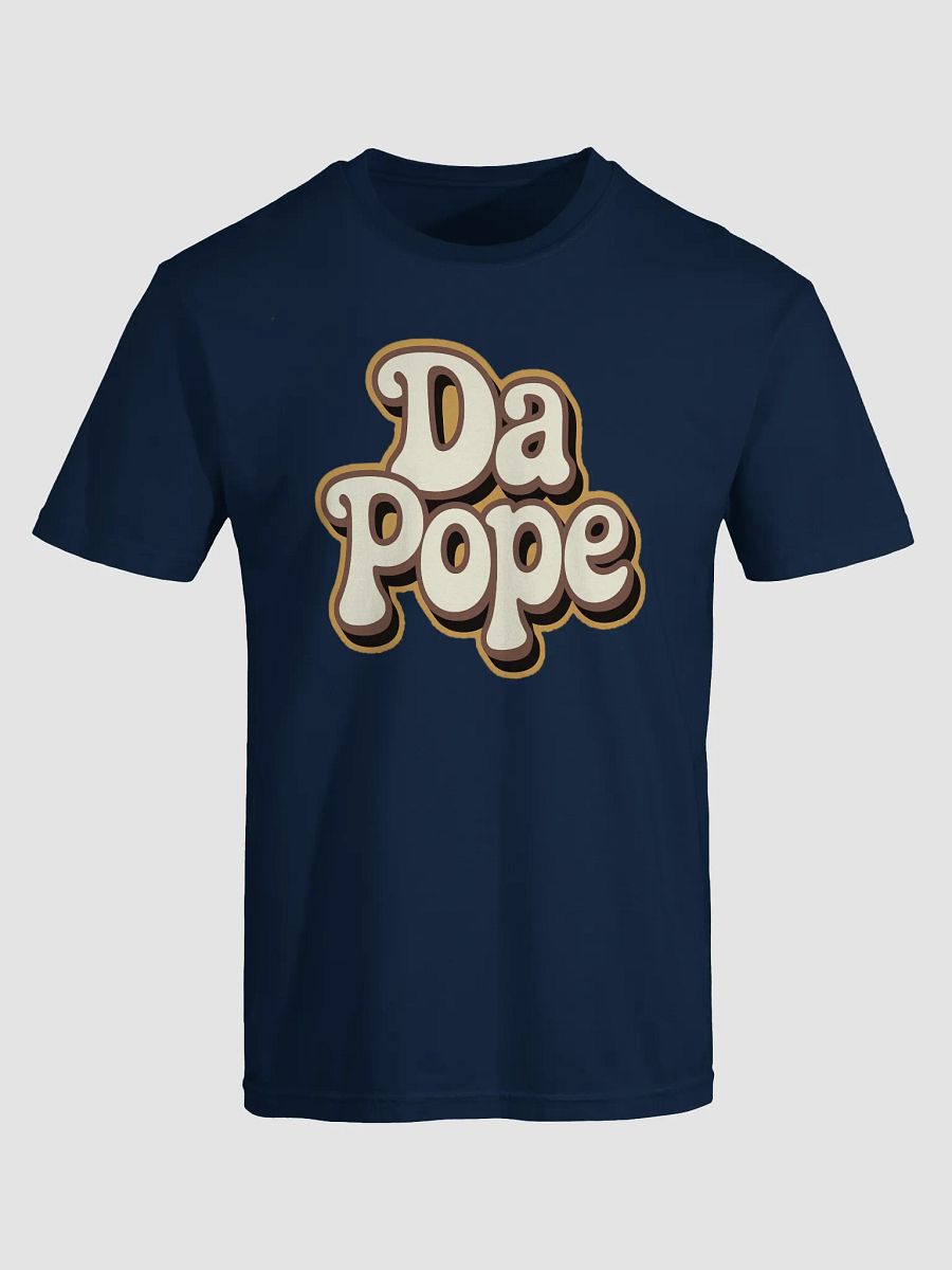 Da Pope Retro T-Shirt – Chicago Style | Pope Leo XIV American Provost Parody Tee product image (10)