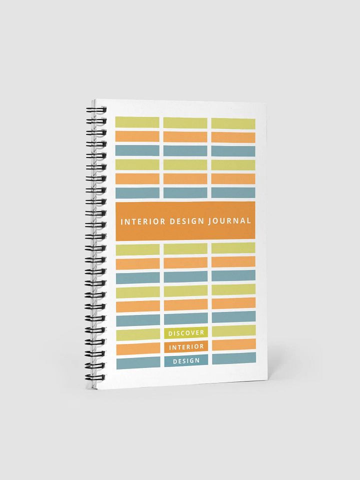 Spiral Interior Design Notebook Journal product image (1)
