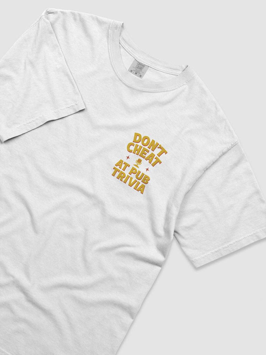 Don't Cheat Shirt (Classy Pocket Version) product image (3)