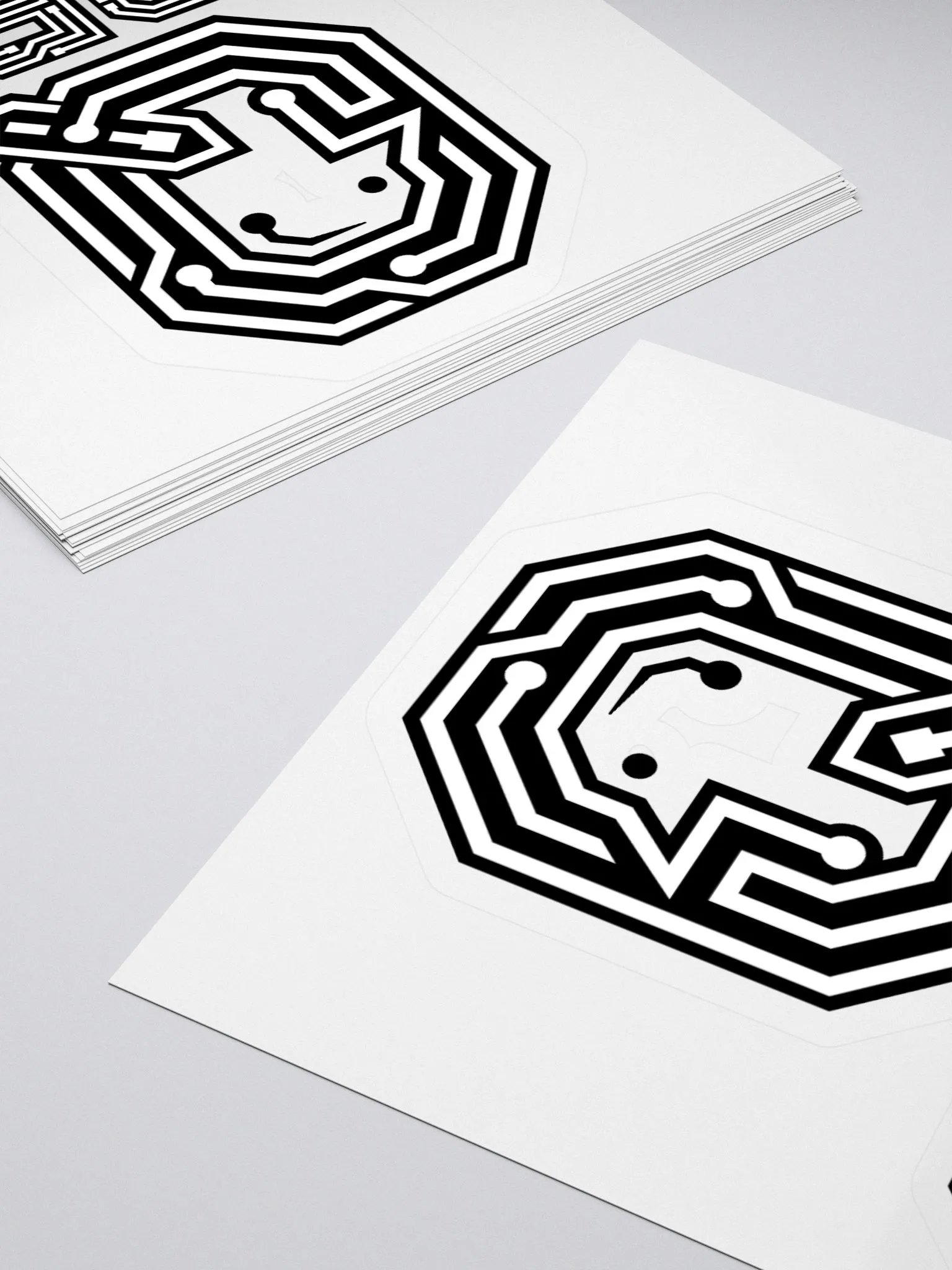 QBRD B/W Logo Sticker product image (12)