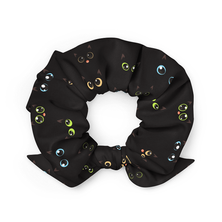 Black Cat Print Scrunchie product image (2)