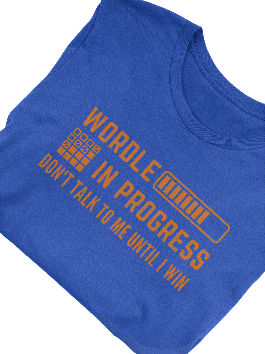 Wordle in Progress T-Shirt product image (3)