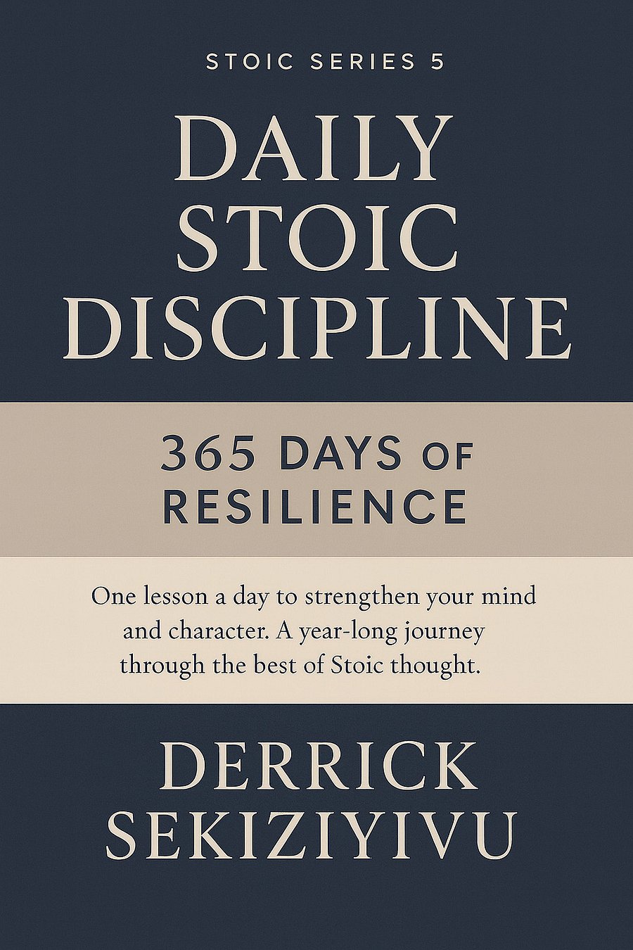 DAILY STOIC DISCIPLINE: 365 Days of Resilience product image (1)