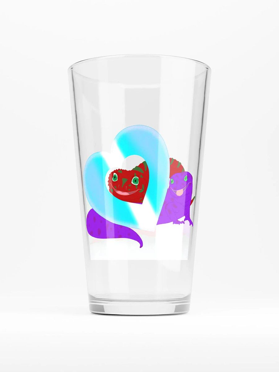 Gecko Family Love Glass product image (1)
