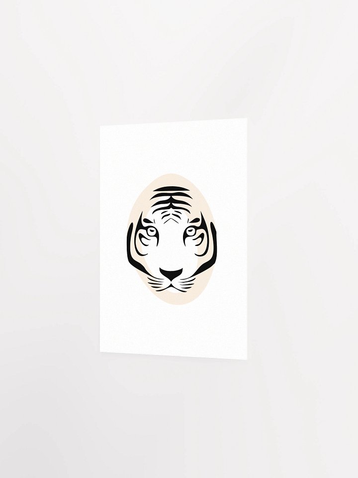 The Watcher - Minimalist Tiger Print product image (11)