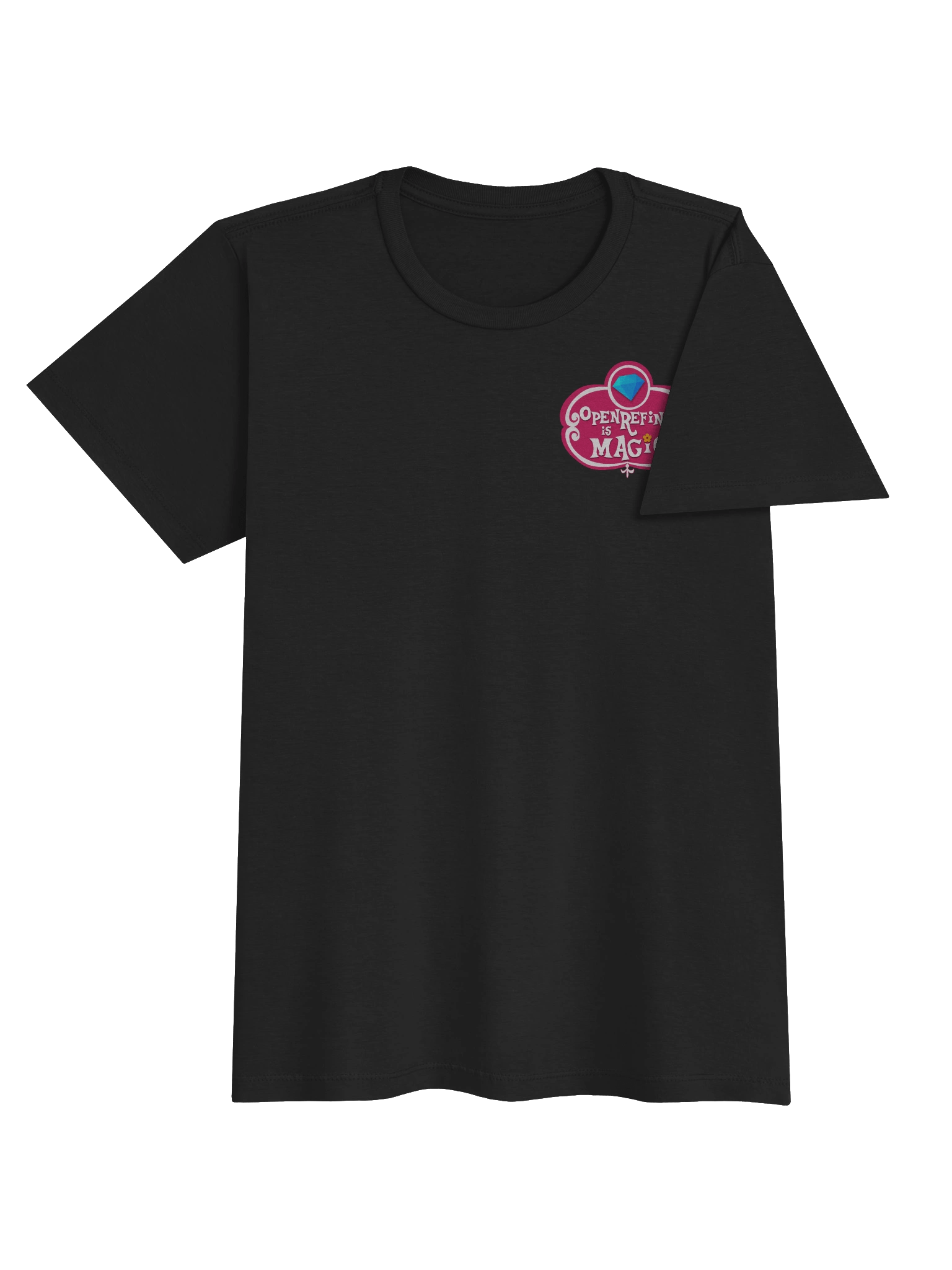 OpenRefine Is Magic T-Shirt - Fitted cut product image (35)