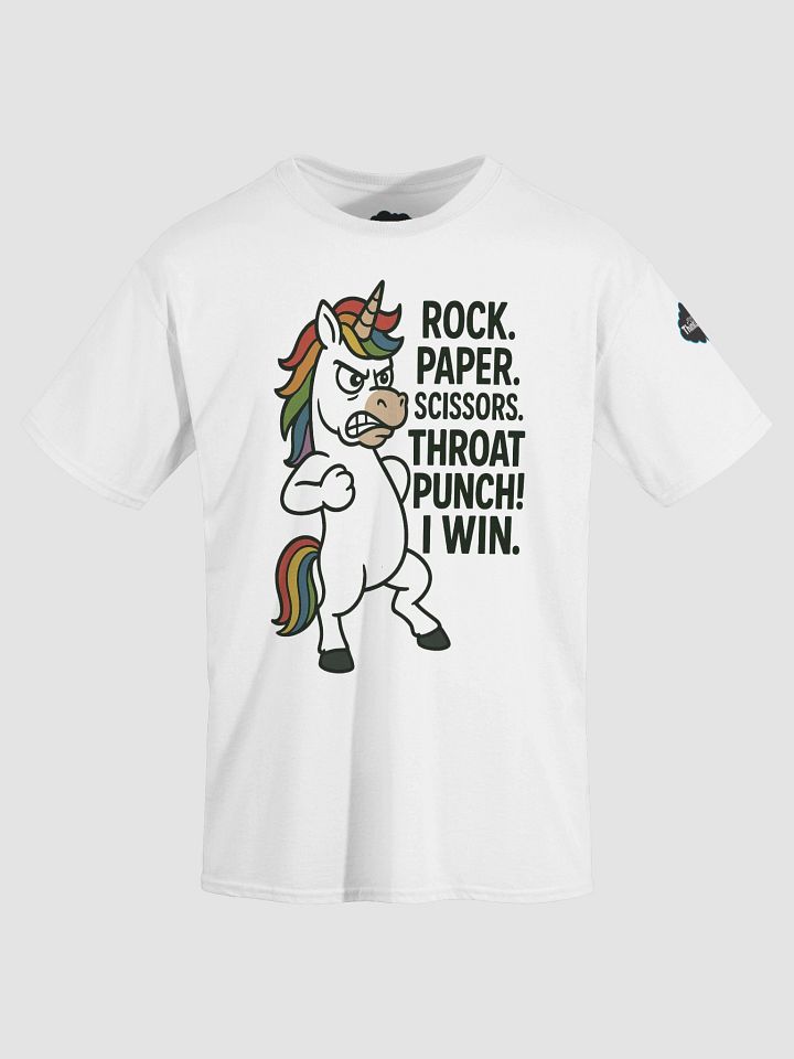 Rock. Paper. Scissors. THROAT PUNCH! Tee product image (18)