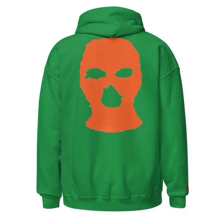 CULT LIFE BRAND HOODIE ORANGE SKI MASK product image (2)