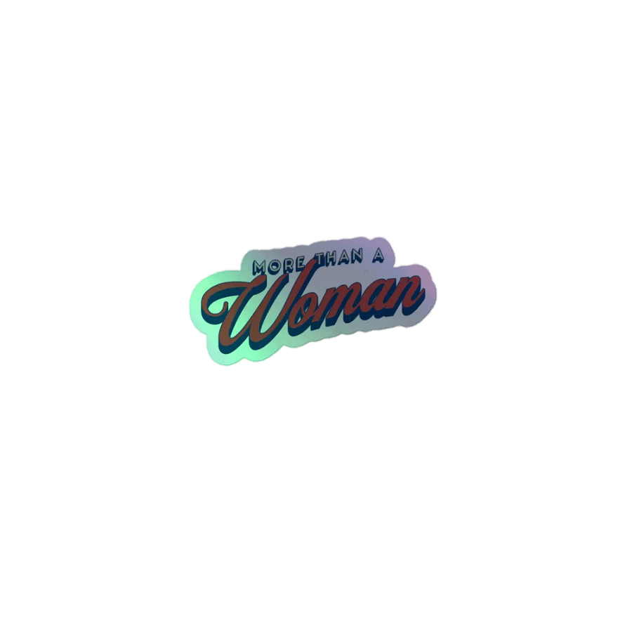 More Than A Woman Sticker product image (1)