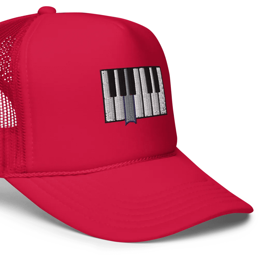 Neil Archer Branded Piano Cap (Red) product image (8)