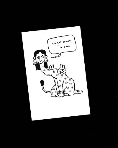 a simple message

#landback #doodles #creaturedesign
