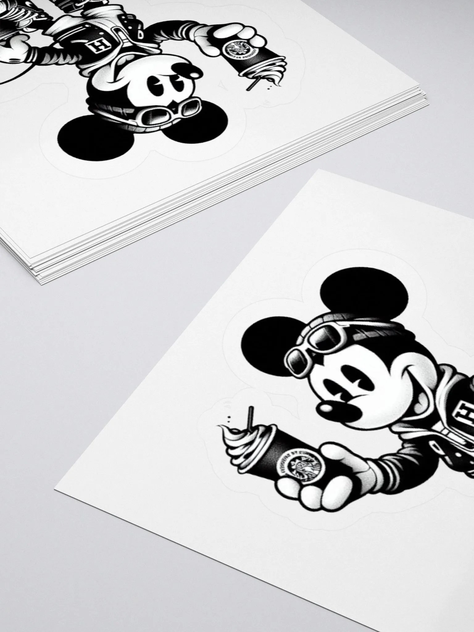 Hustling Mouse | Kiss Cut Sticker product image (12)