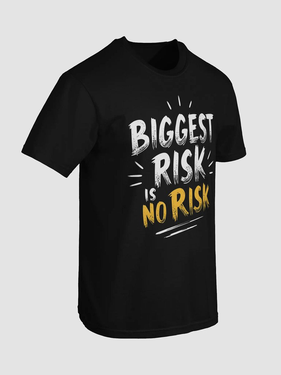 Biggest Risk Is No Risk – Inspirational Mark Zuckerberg Quote T-Shirt for Bold Dreamers & Visionaries product image (7)