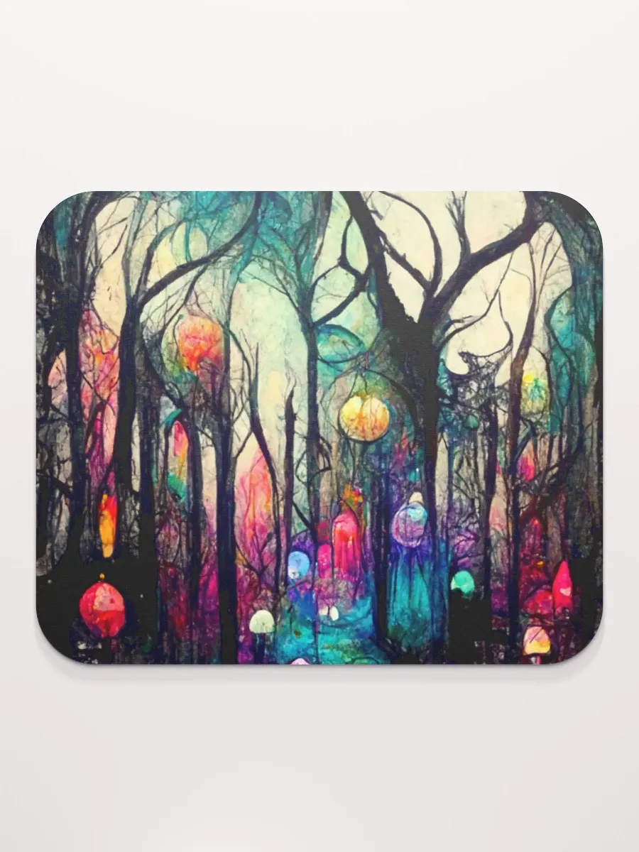 Mystical Forest Glow Mouse Pad product image (2)