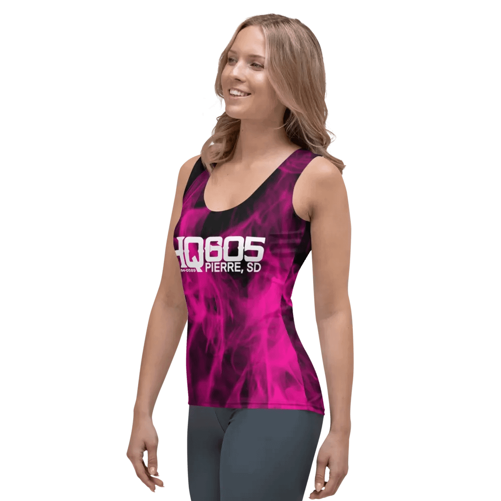 HempQuarters Pink Smoke Tank Top product image (5)