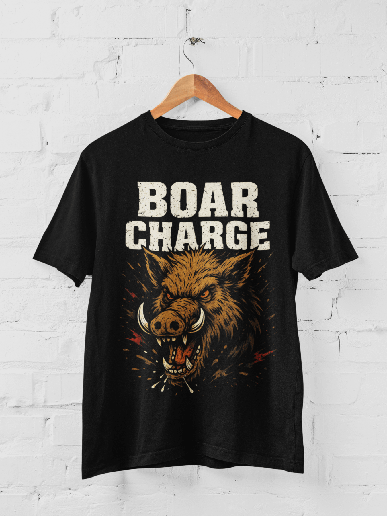Boar Charge T-Shirt product image (1)