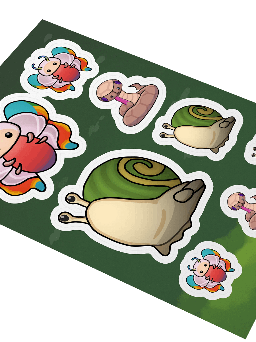 Palia Plushies Set - Kiss Cut Sticker Sheet product image (3)