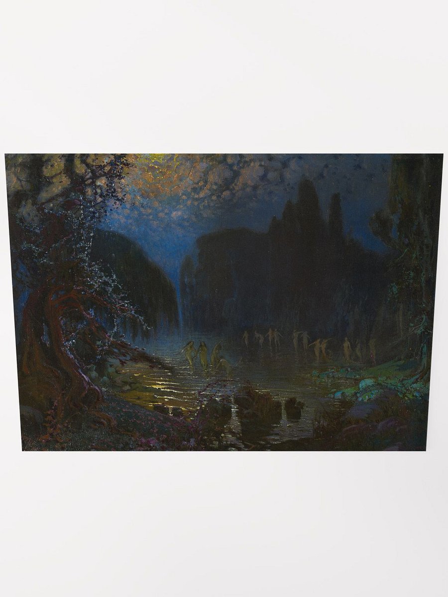 ''Nymphs Bathing'' by Antonio Muñoz Degrain Poster product image (4)