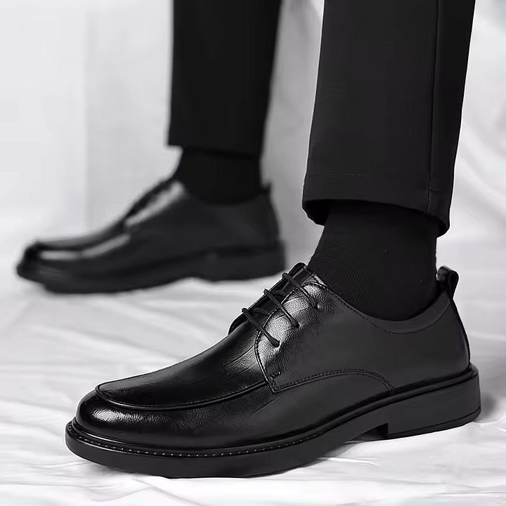 Men's Formal Leather Elevator Shoes – 6cm Height Increase | Business, Wedding & Casual Dress Shoes product image (2)