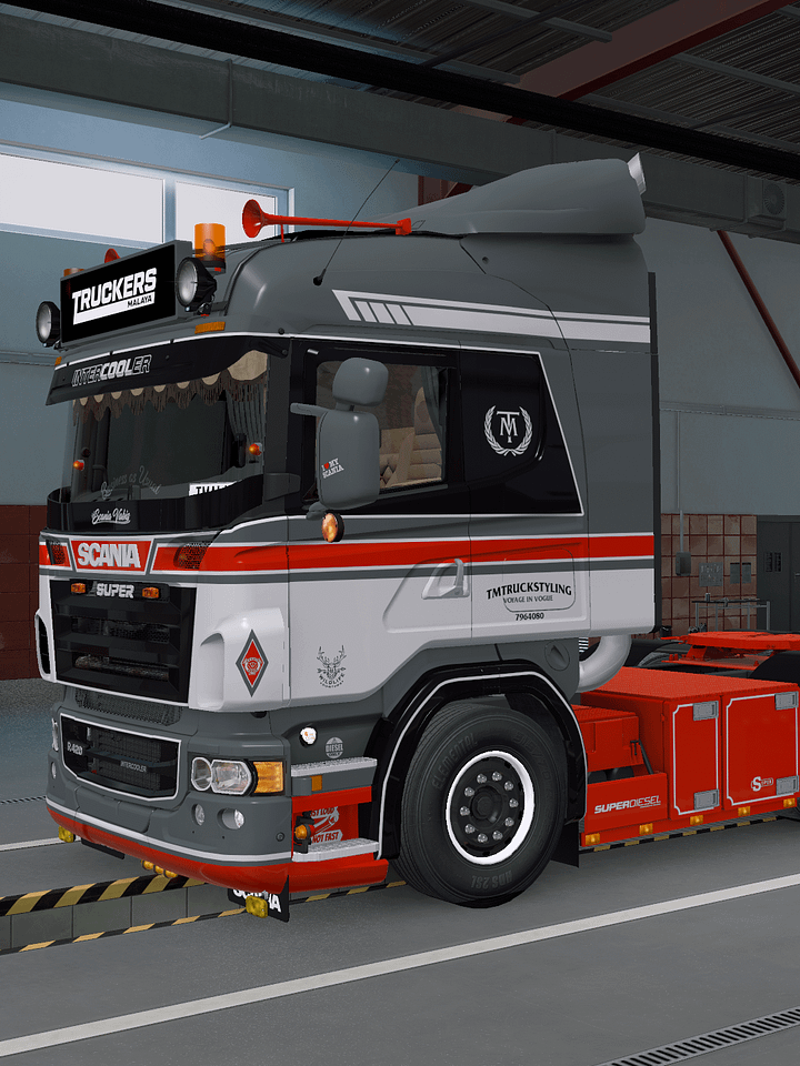 FREE! ETS2 TM Multicolor Skin Pack for Scania PGR-Series skin Pack 1 product image (2)