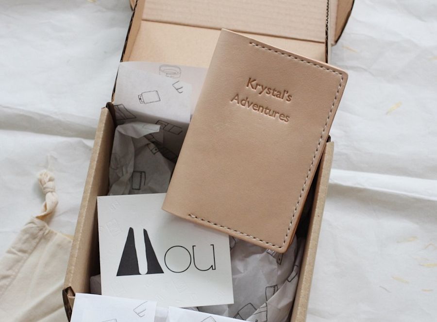 Leather Passport Holder product image (2)