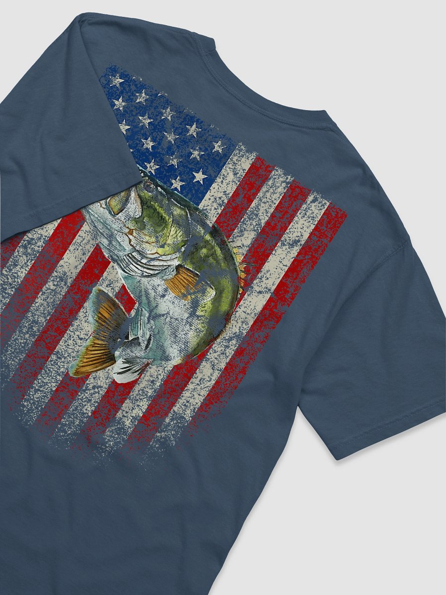 Bite Me Patriotic Fishing T-Shirt product image (43)