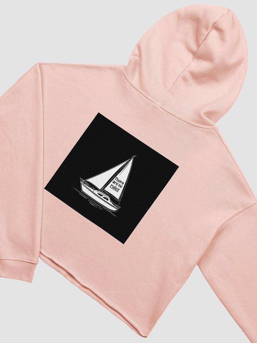 THERE ARE NO RULES WOMEN CROP HOODIE product image (12)
