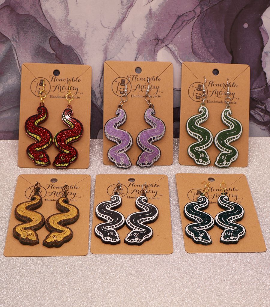 Snake Earrings product image (1)