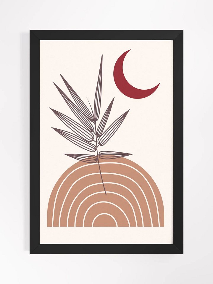 Crescent Botanical Harmony Poster product image (5)