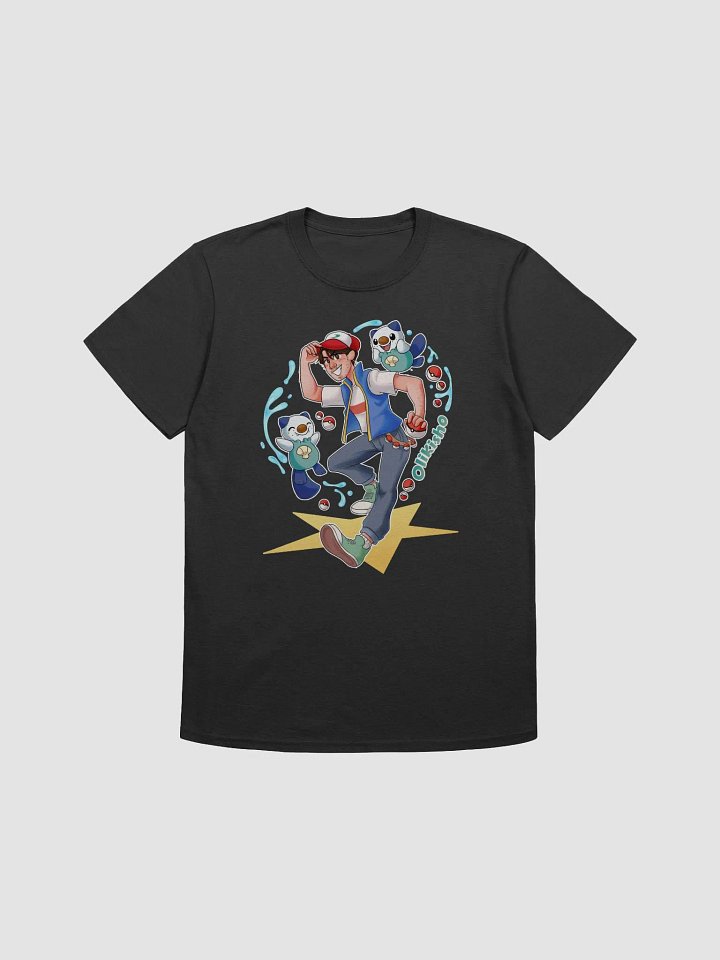 olikisho - Unisex Large Logo Tshirt (Black) product image (1)