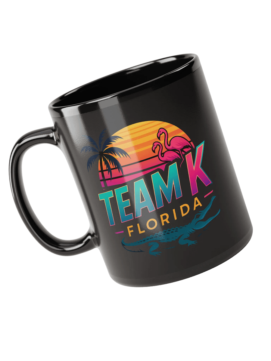Team K Florida Black Mug product image (3)