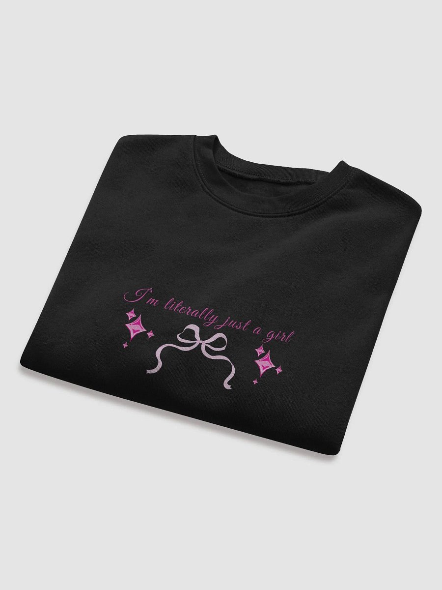 I'm Just a Girl Cute Crop Sweatshirt product image (10)
