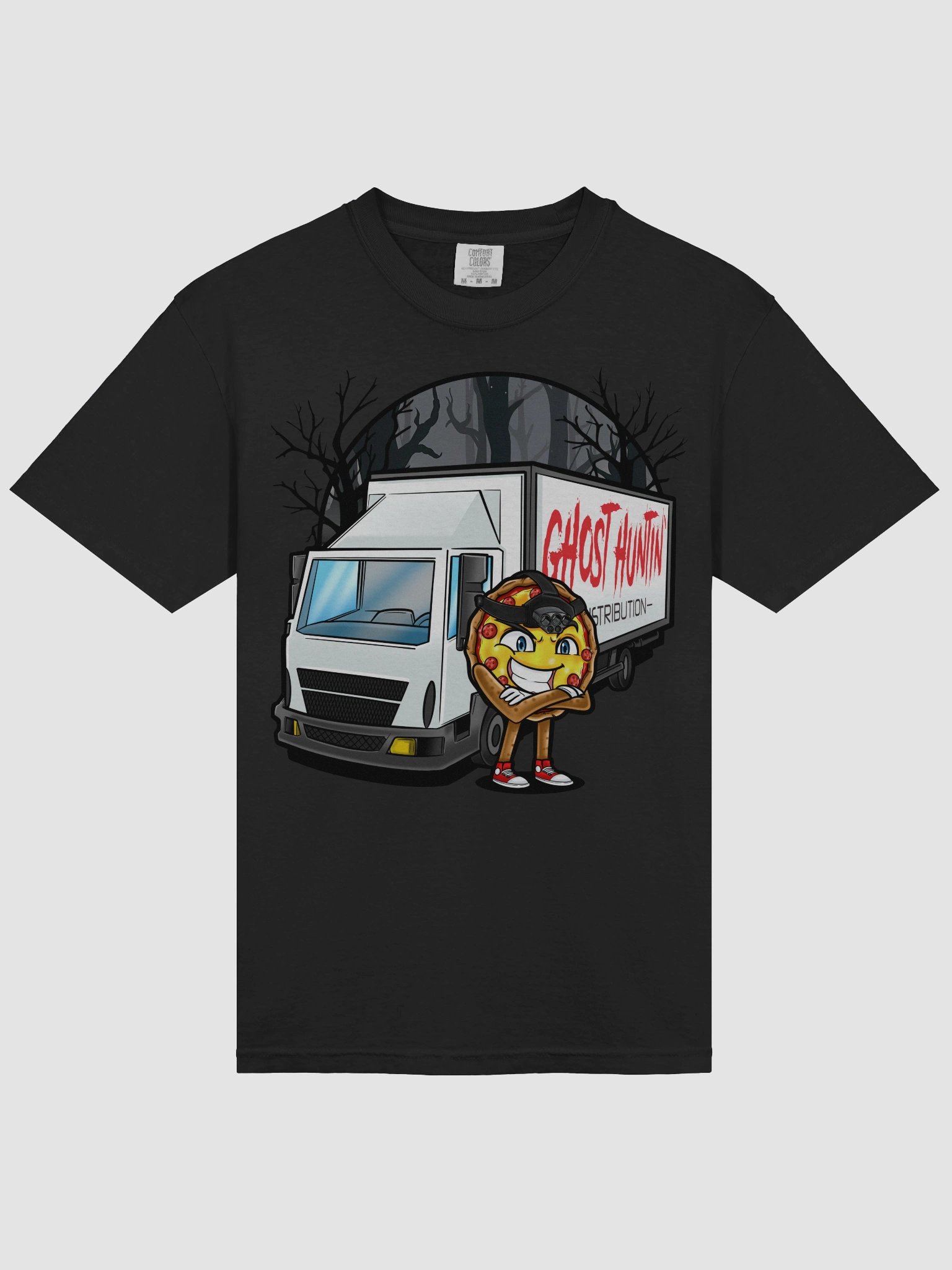 SpookyTimePizza - Ghost Huntin' T-Shirt product image (36)