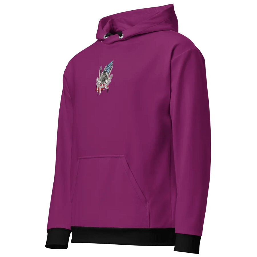 Eggplant Athena Tug & CE Flage Hoodie product image (8)