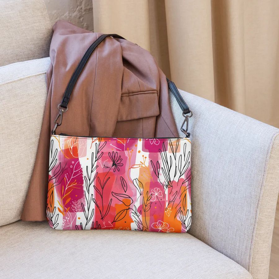 Botanical Burst All-Over Crossbody Bag product image (6)