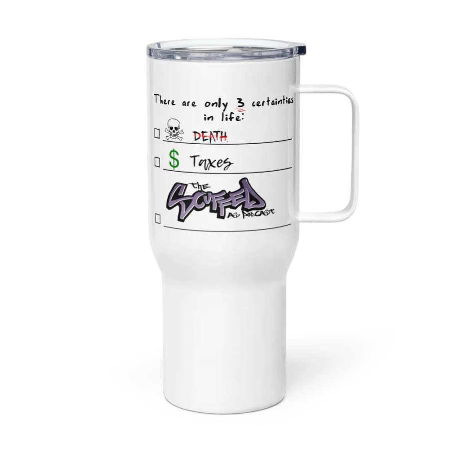 3 Certainties in Life Travel Mug product image (3)
