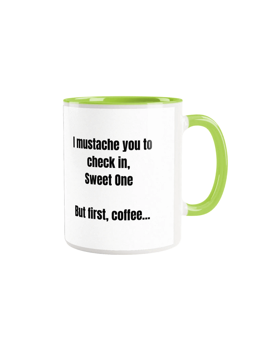Mustache and Coffee Vibes Mug product image (1)