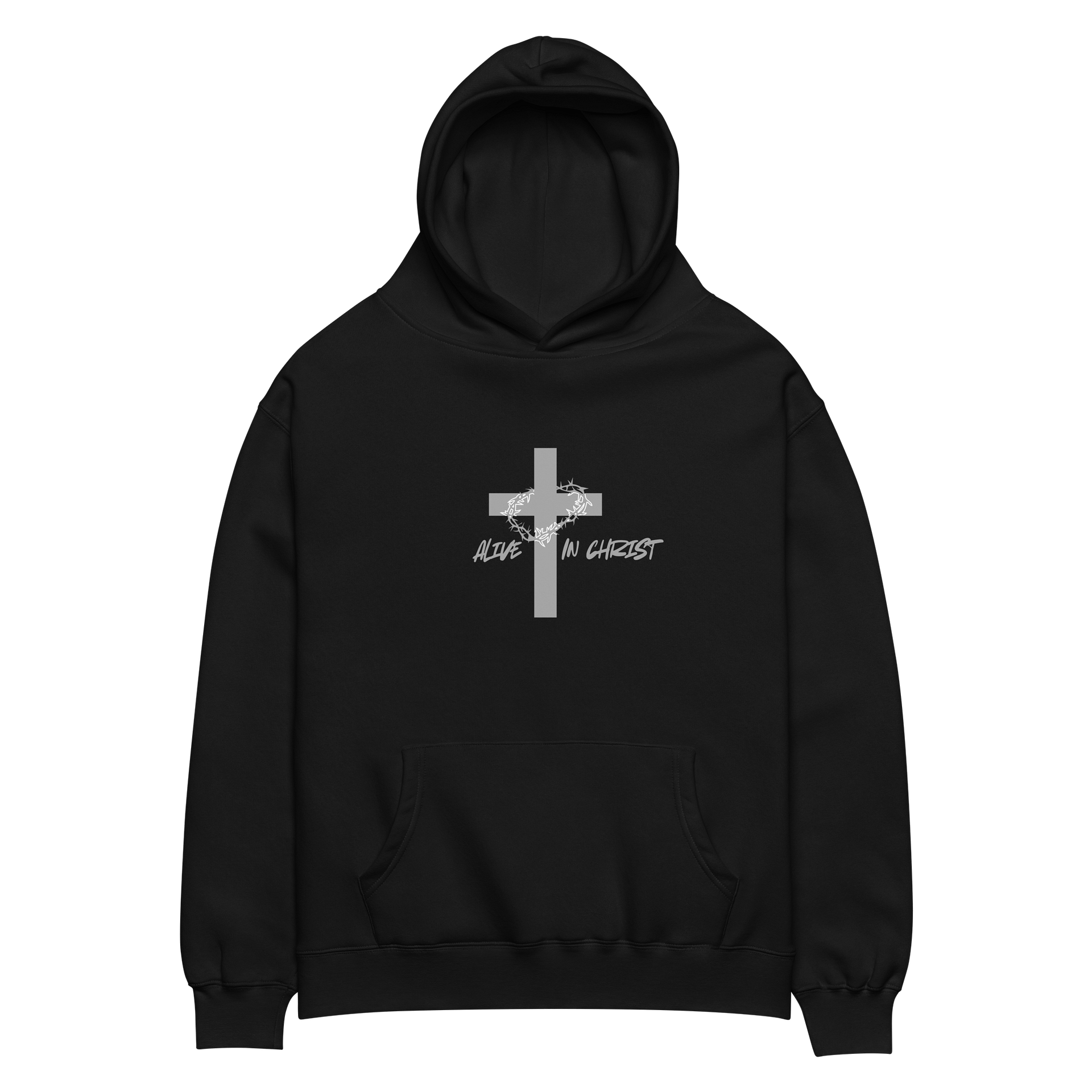 Alive in Christ AS Colour Unisex Premium Oversized Hoodie product image (2)