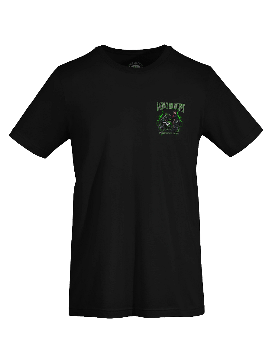 "Embrace The Journey" - Biker Chick - Green Bolt product image (8)