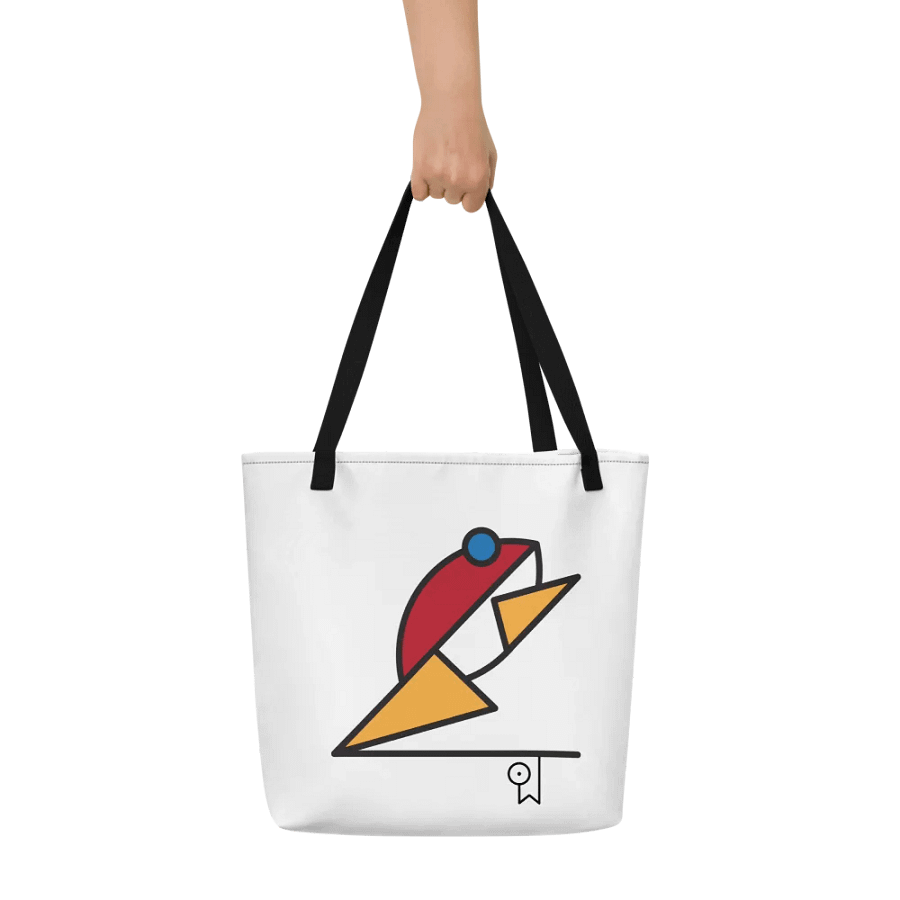Bau Frog Icon / MO Tote Bag / White product image (6)