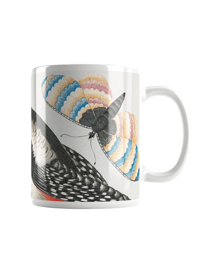 Vintage Botanical Bird Mug product image (1)