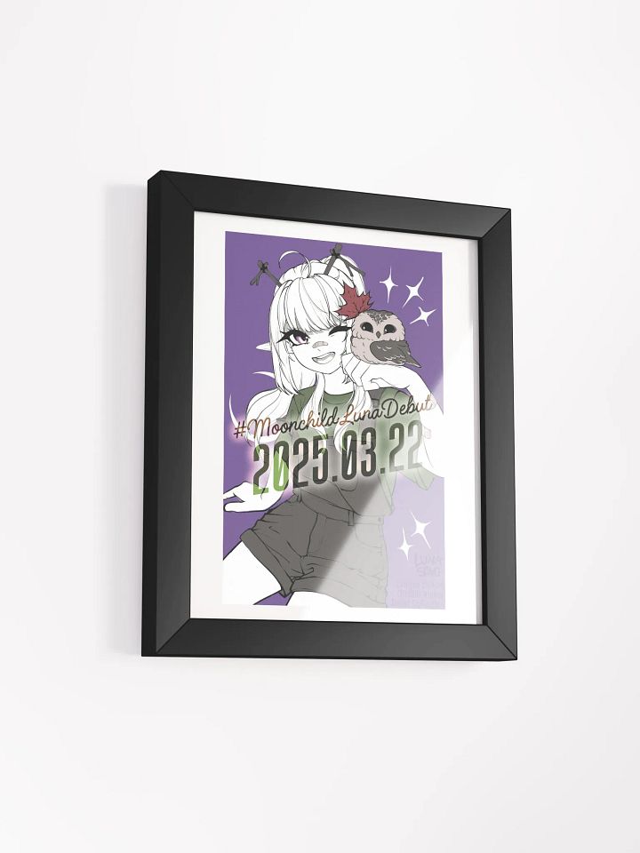Northern Saw-whet Owl Framed Poster (LIMITED-EDITION OFFICIAL DEBUT) product image (24)