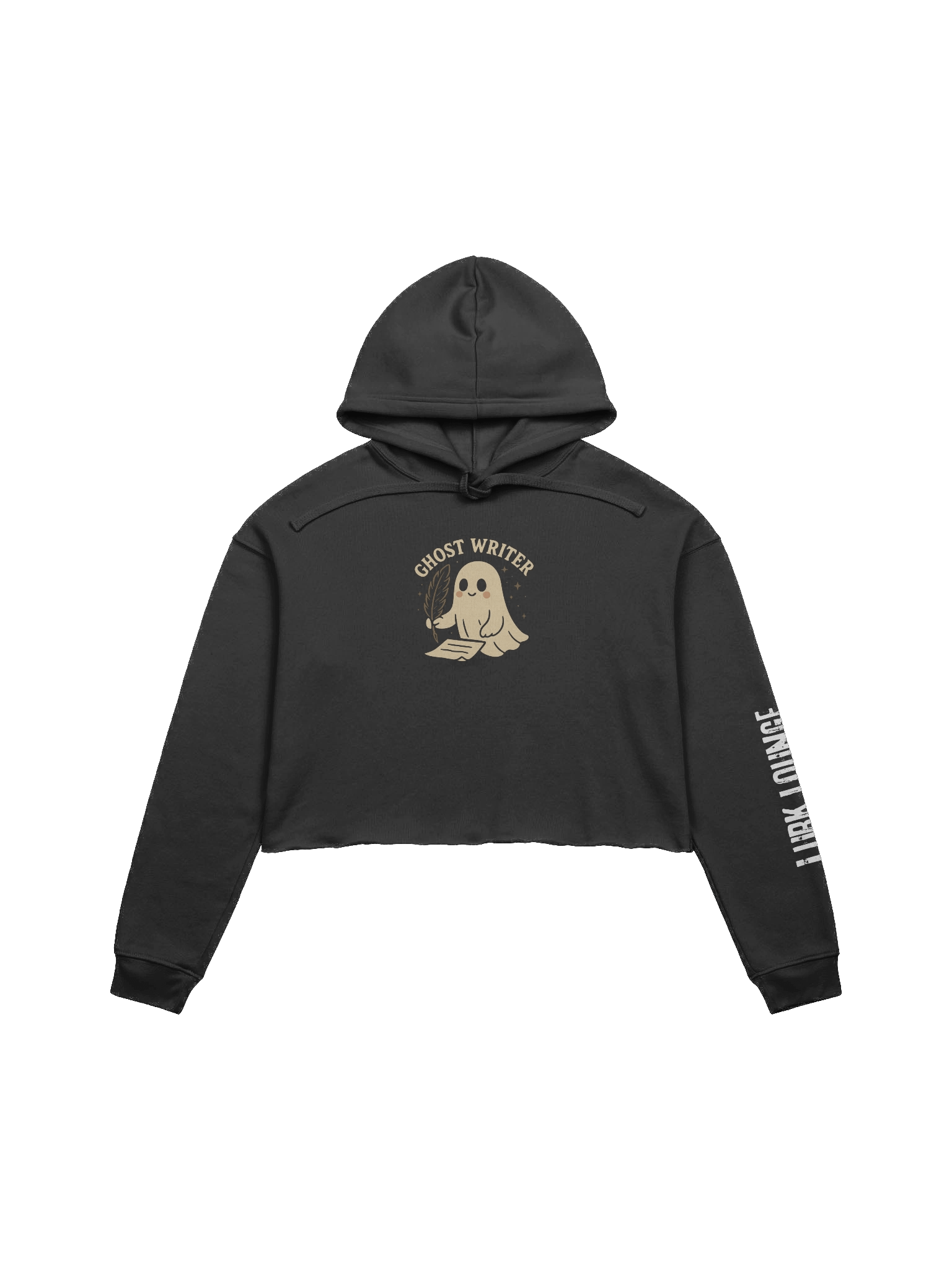 Ghost Writer Lurk Lounge crop hoodie product image (1)