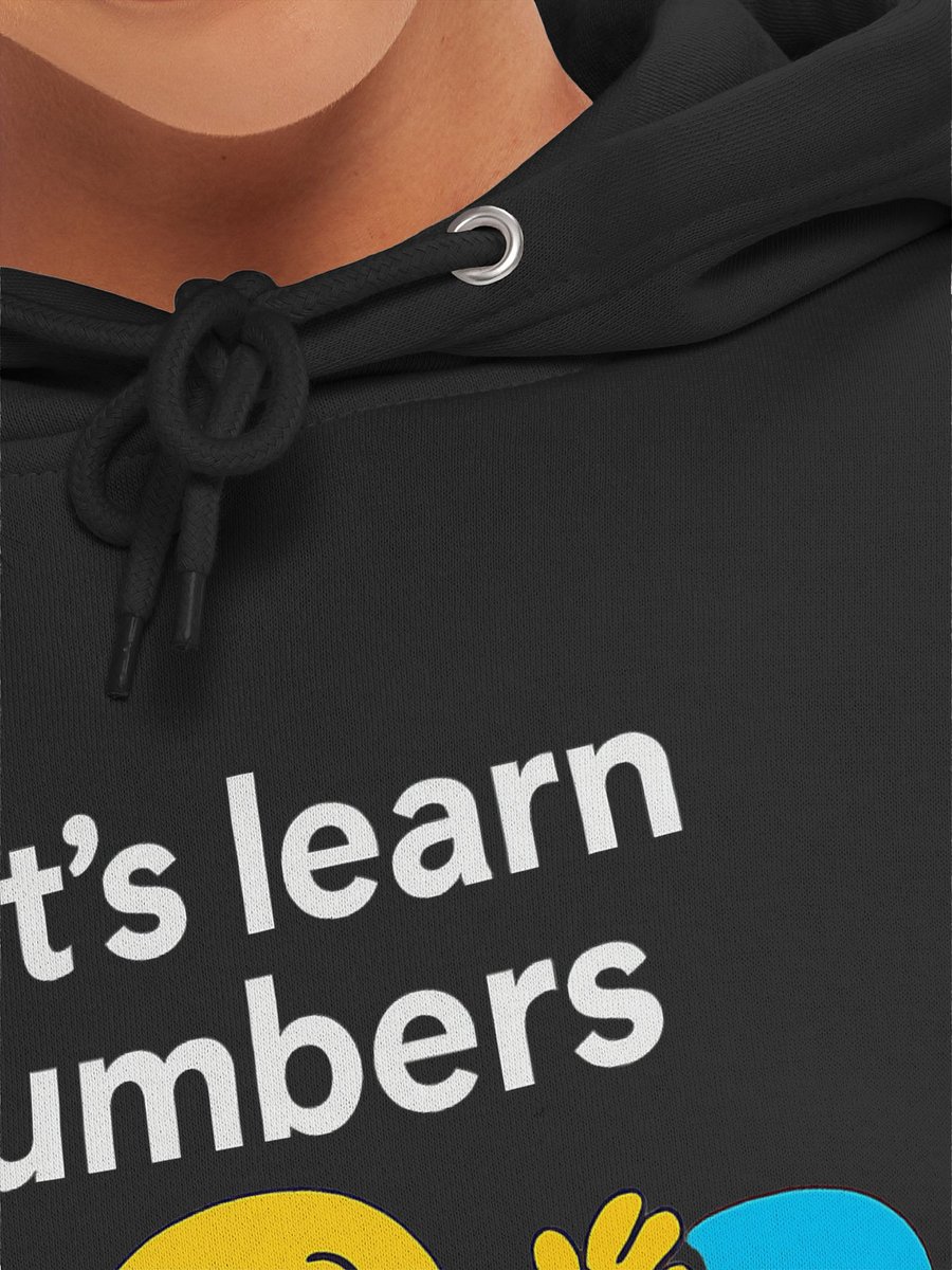 Playful Numbers Learning Hoodie product image (7)