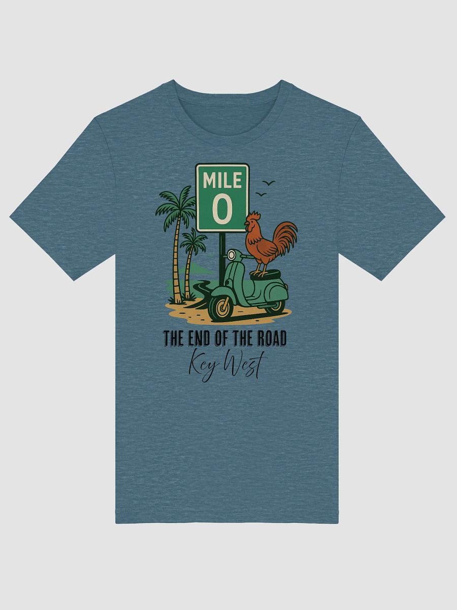 Mile Marker 0 - End of the Road Key West FLA Ultra-Soft Tee product image (5)