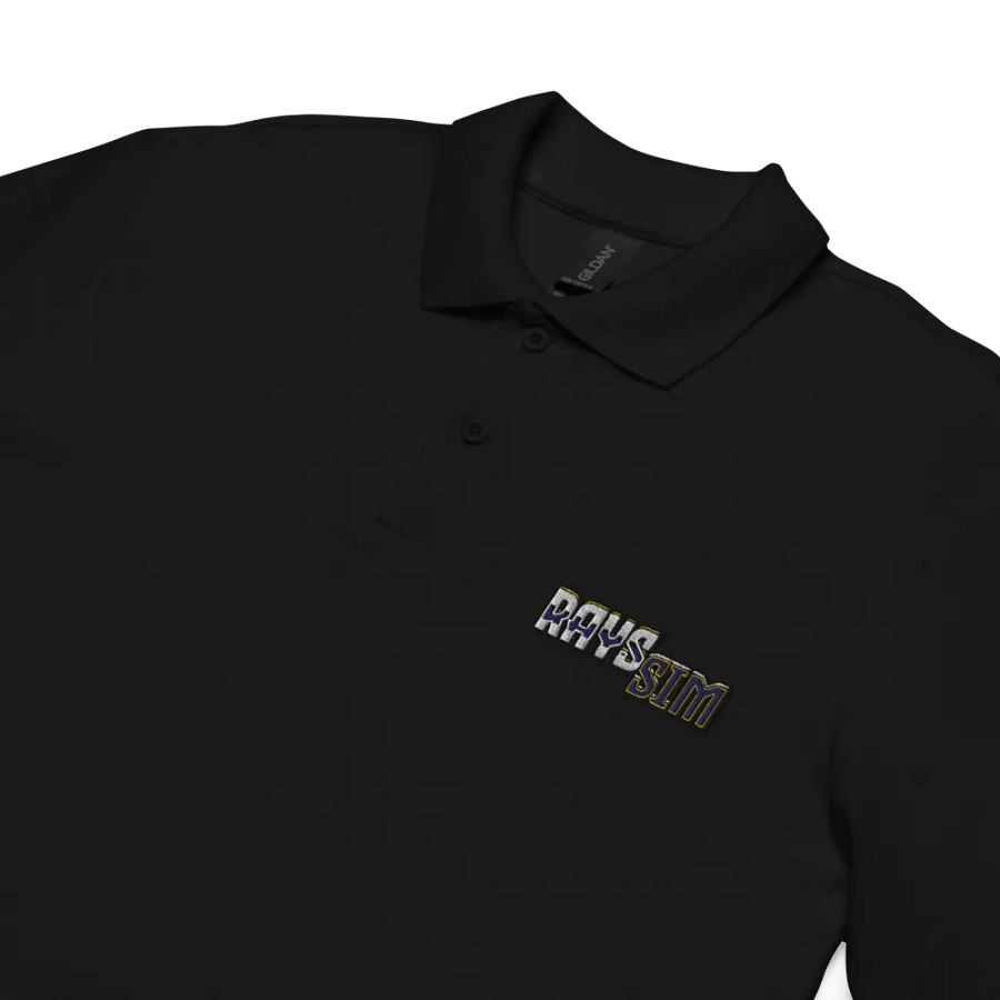 RAYS SIM Bold Pique Polo Shirt product image (3)