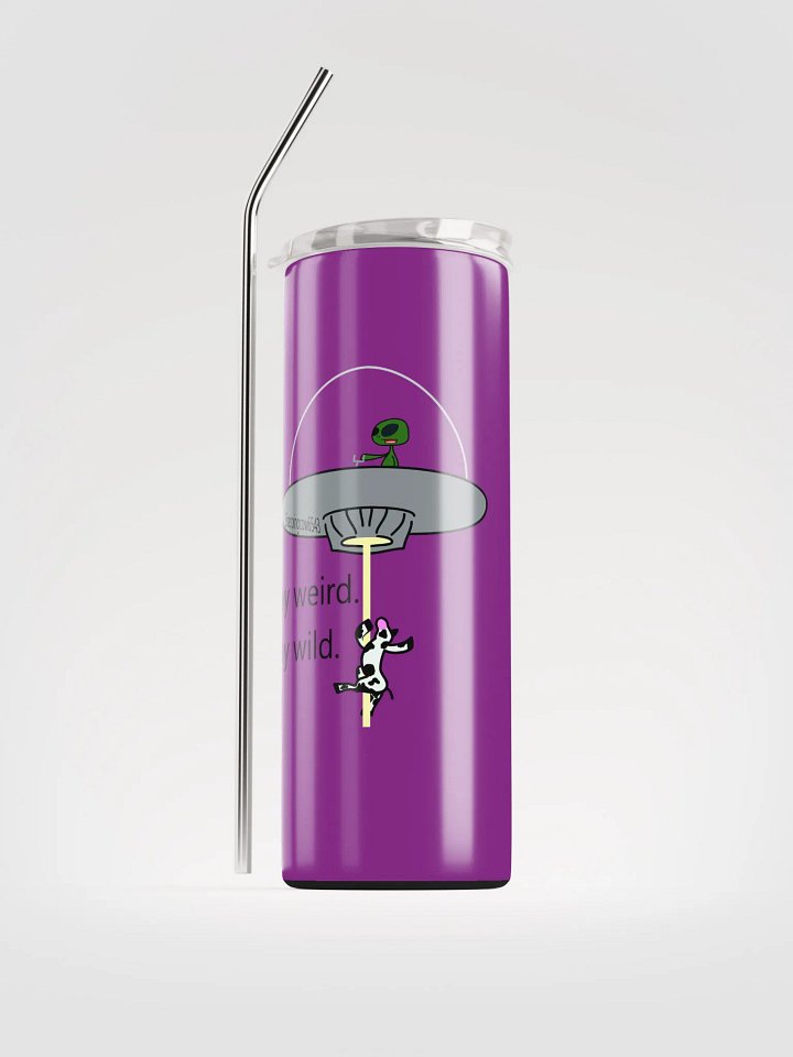 Get Weird. Get Wild. Tumbler (purple) product image (1)