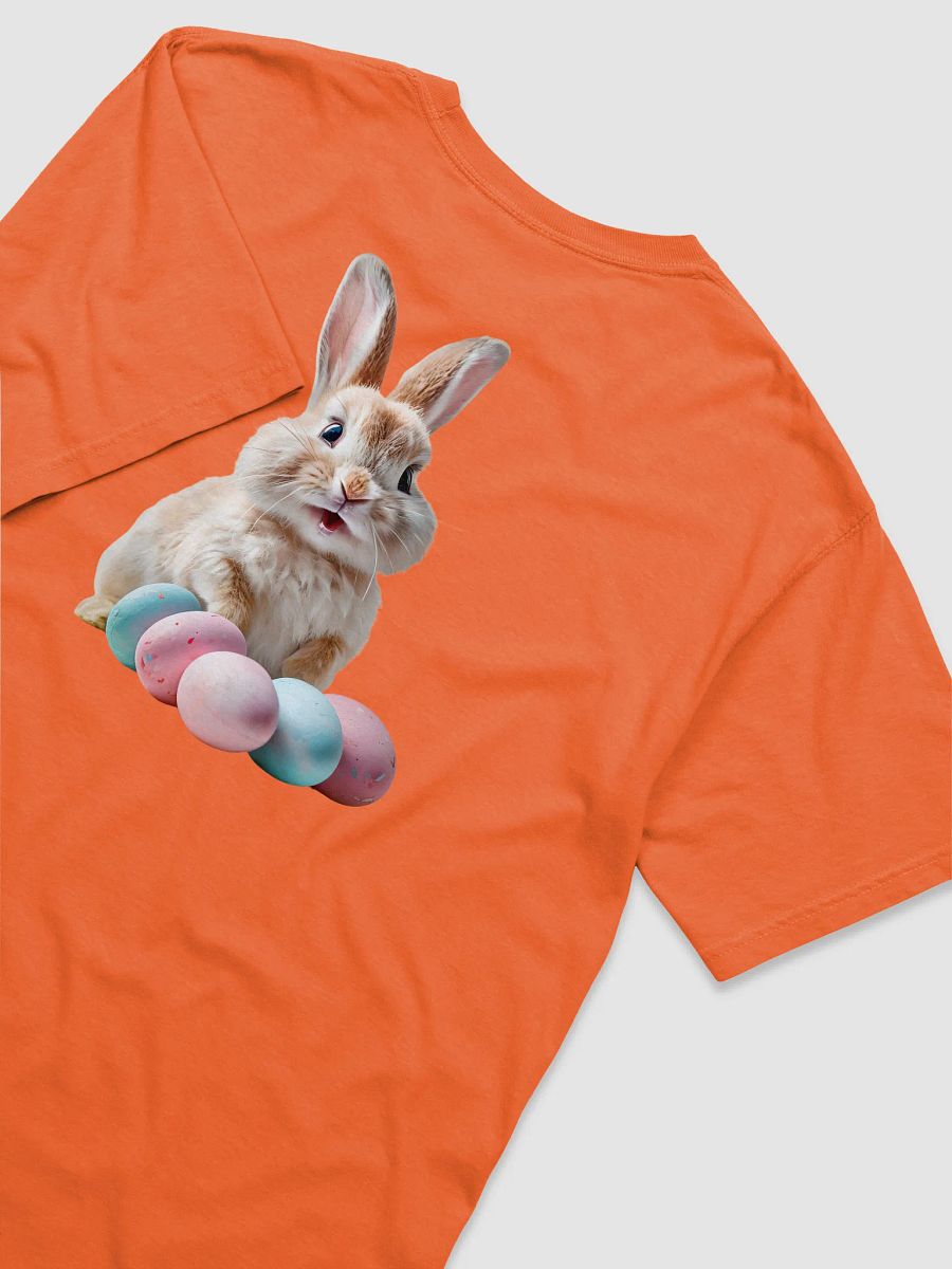 Pastel Ducklings and Bunny on back Comfort Tee product image (4)
